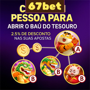 67bet Indique amigos para receber um bônus
